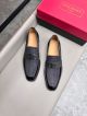 Balmain Man Grey Calfskin Business Leather Shoes 0428160 (4)_th.jpg